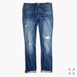 Madewell slim boyjean